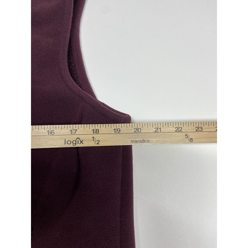Cabela's Violet Sleeveless Womens Fleece Vest Size L Nordic Pattern Detail - Picture 5 of 8